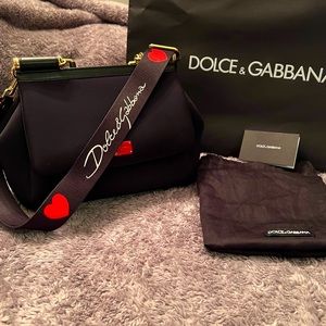 Dolce & Gabbana  bag Sicily leather satchel. 100% Authentic‼️